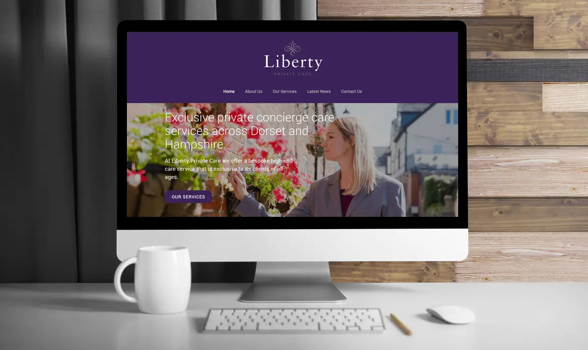 LPCFolio_MockUps Liberty Private Care Website