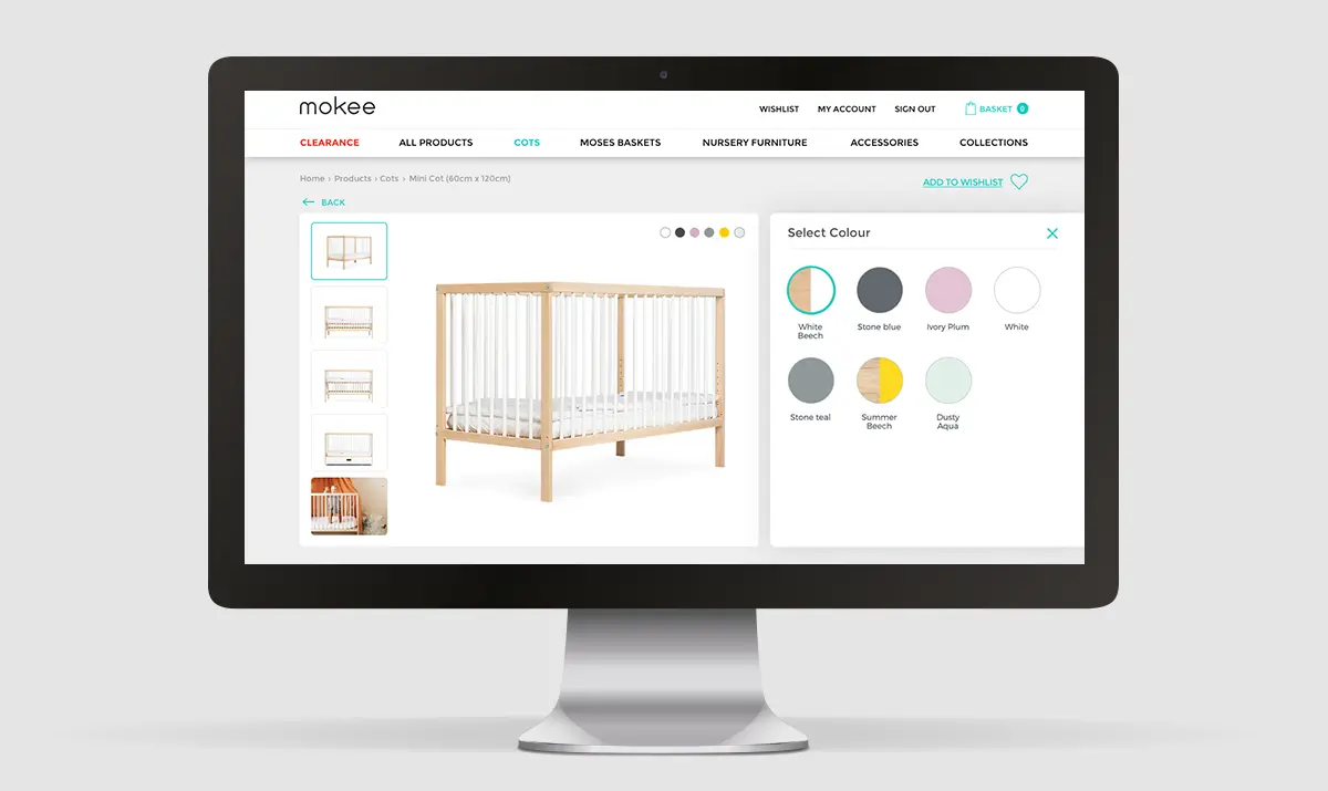 moKee Home page redesign