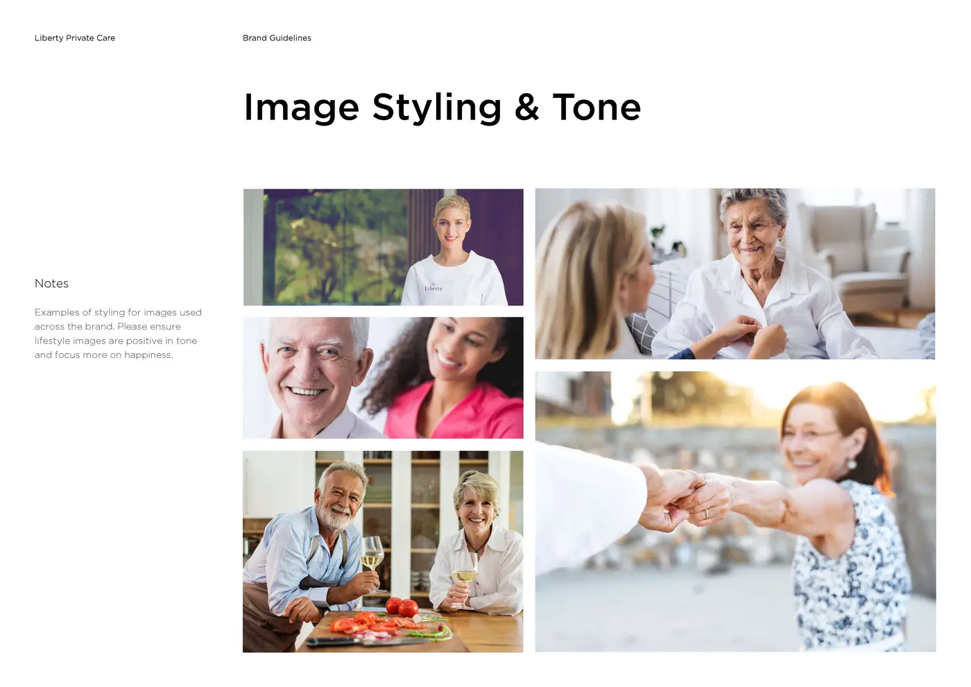 LPC brand guidelines tone of image