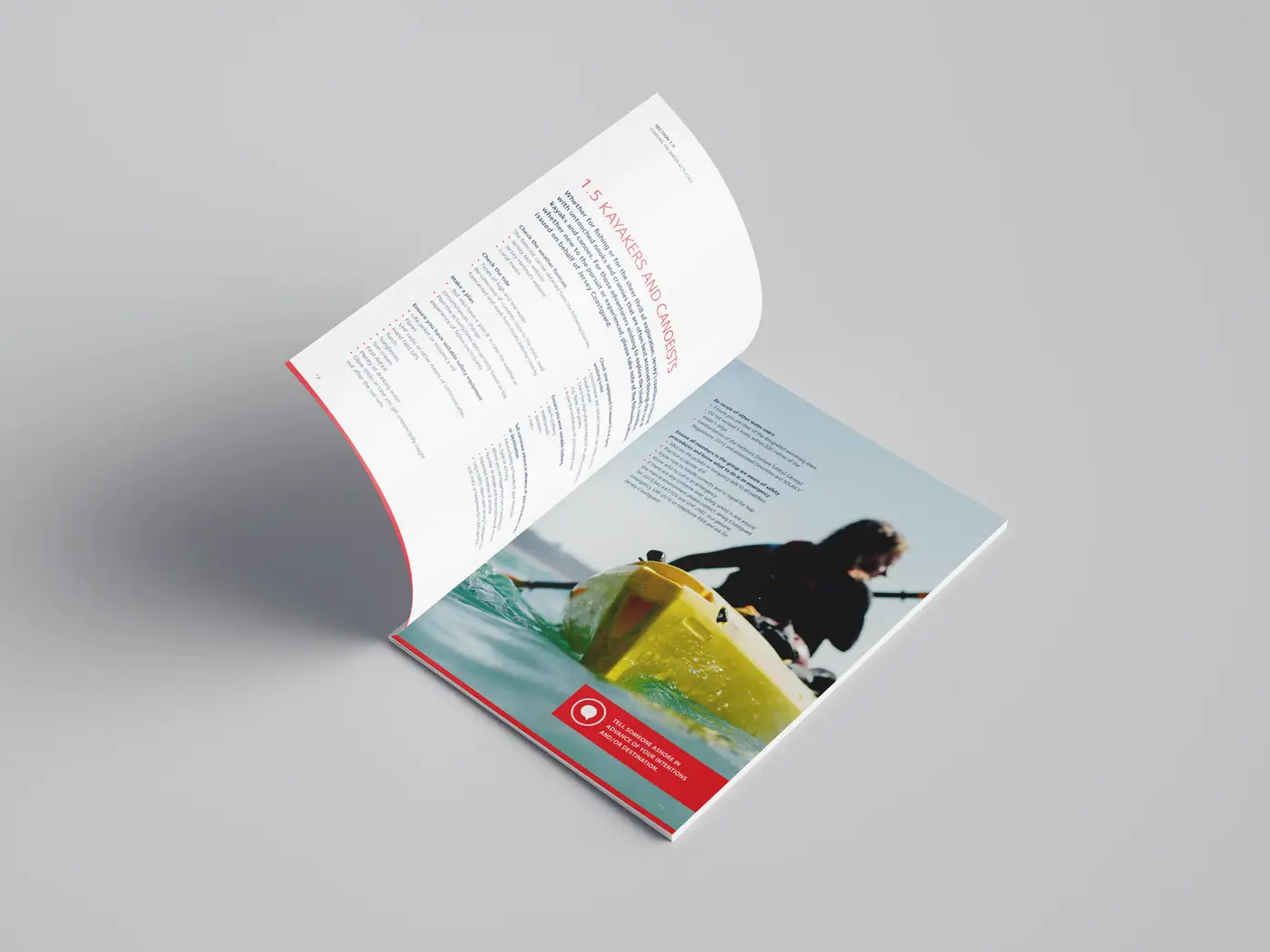 Free_A4_Brochure_Mockup_06 Port of Jersey inner page with kayak