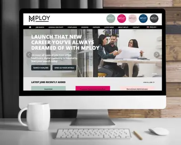 MPLOY website home page