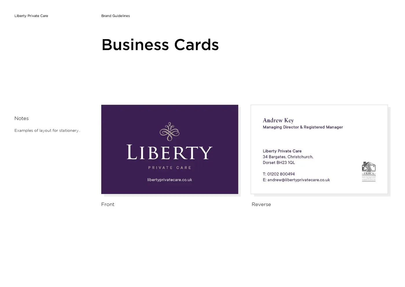 LPC Business Cards