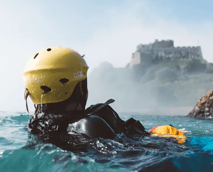 Coasteering in Jersey